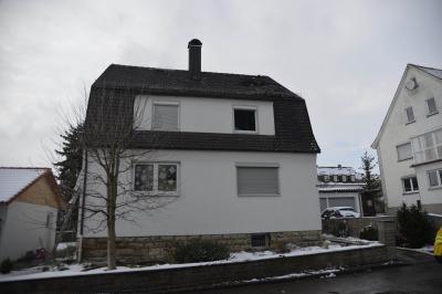 Crailsheim: Kamin loest Dachstuhlbrand aus